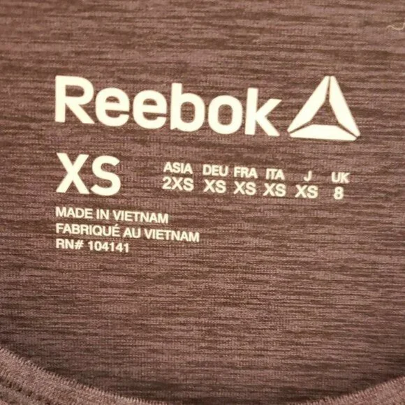Reebok Womens Long Sleeve Active Wear Top XS - Picture 5 of 6